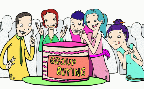 �Ź���Ӣ����ô˵��Group Buying